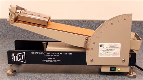 Inclined Plane Coefficient of Friction Tester|coefficient of friction 32 25.